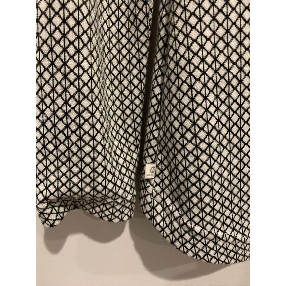 MERRELL Performance Polo-Indira Snap Womens-Blue/White Geometric L/S Medium - Picture 5 of 6